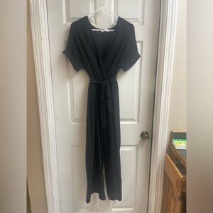 Long legs, short sleeve romper